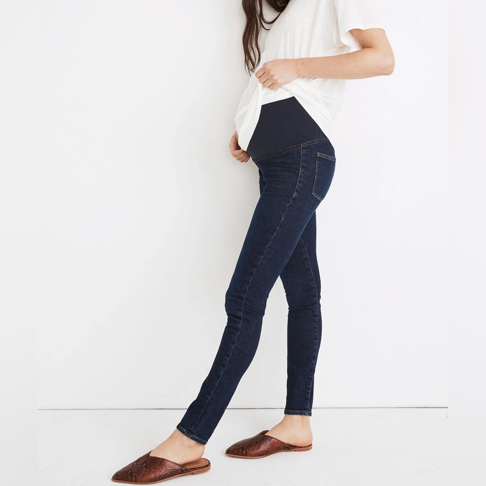 Madewell Maternity Over-the-Belly Skinny Jeans